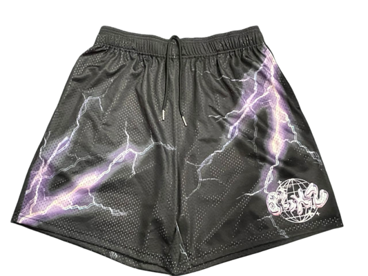 Blikz Studios mesh shorts 'electric'